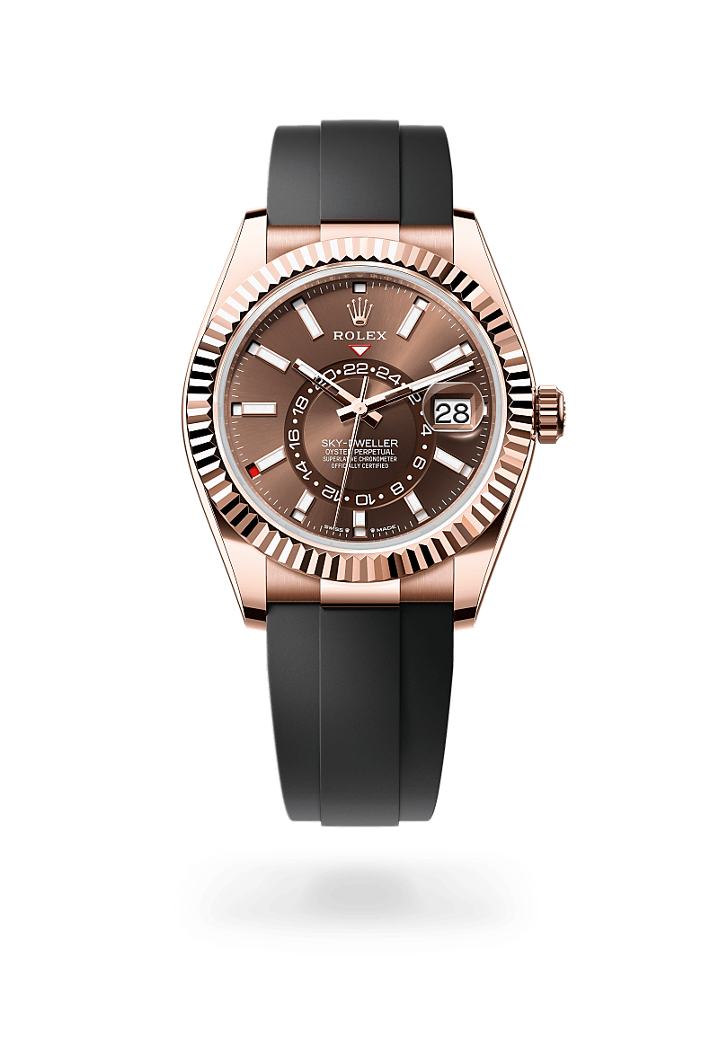 rolex Sky-Dweller en Or Everose 18 ct, M336235-0002 - Maison Birks