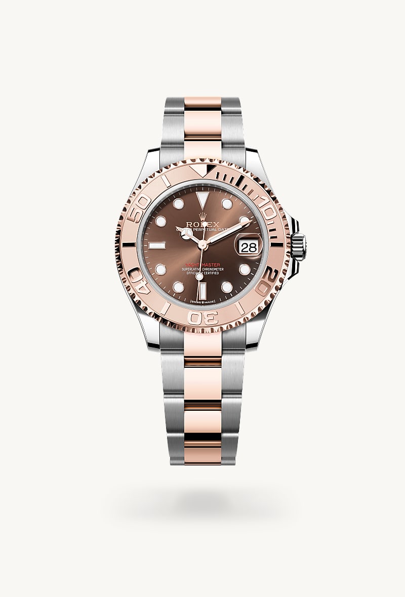Rolex Yacht-Master 37 in Everose Rolesor, M268621-0003 - Maison Birks