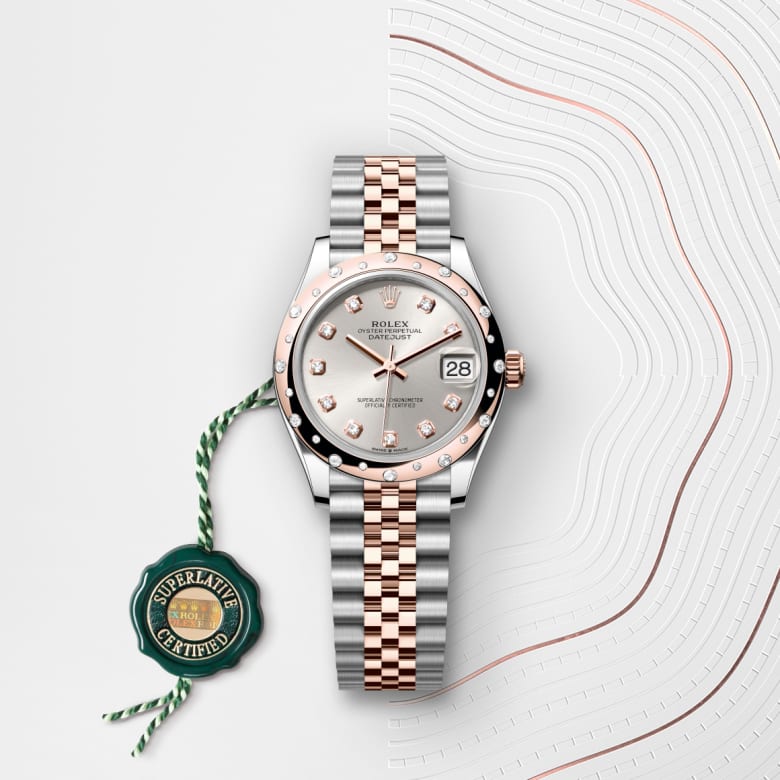 rolex Datejust 31 en Rolesor Everose, M126283RBR-0016 - Maison Birks