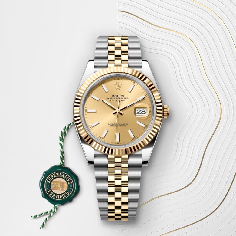 rolex Datejust en Rolesor jaune, M126333-0010 - Maison Birks