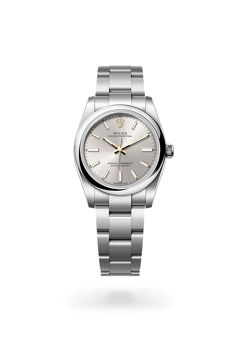 rolex Oyster Perpetual en acier Oystersteel, M124200-0001 - Maison Birks