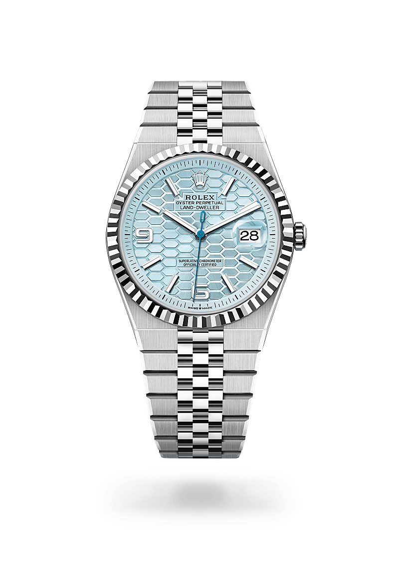 rolex Land-Dweller in Platinum, M127336-0001 - Maison Birks