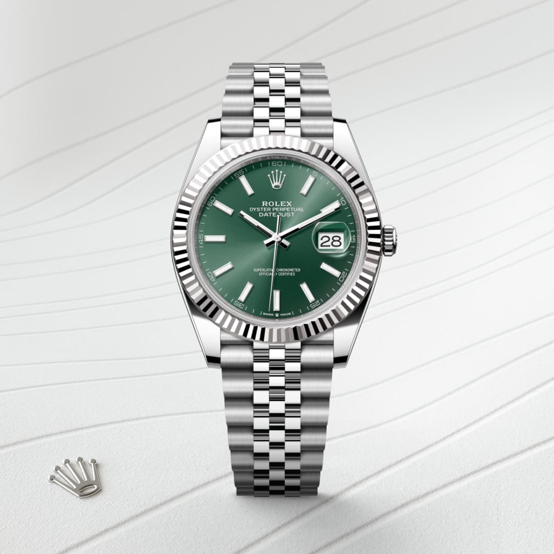 Rolex Datejust 41 in White Rolesor, M126334-0028 | Maison Birks