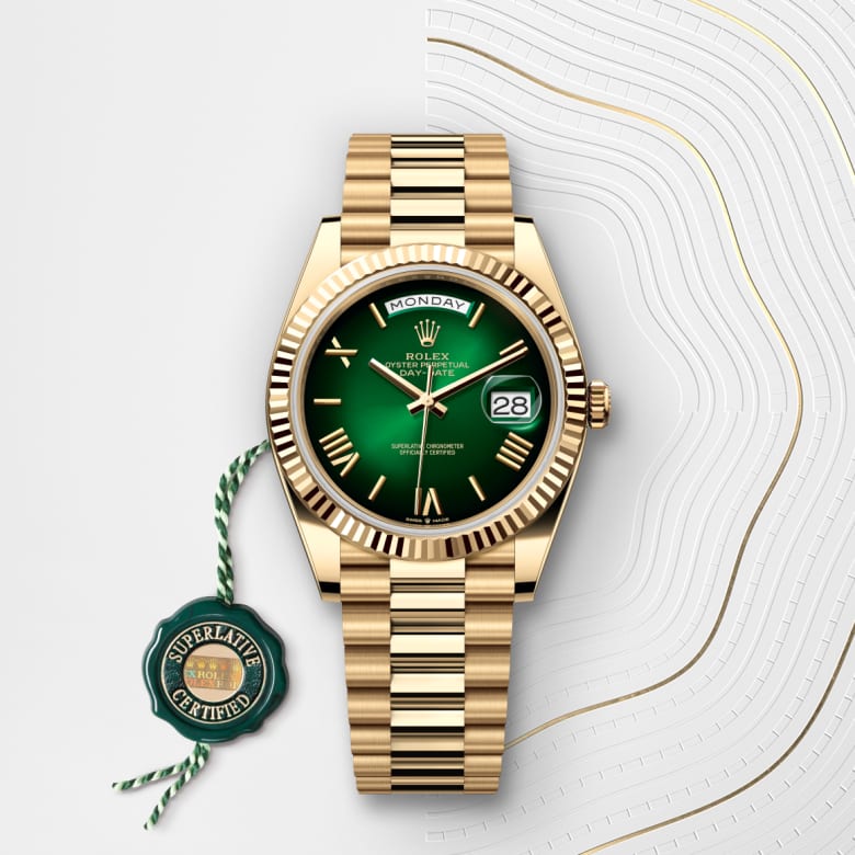 rolex Day-Date en Or jaune 18 ct, M228238-0069 - Maison Birks