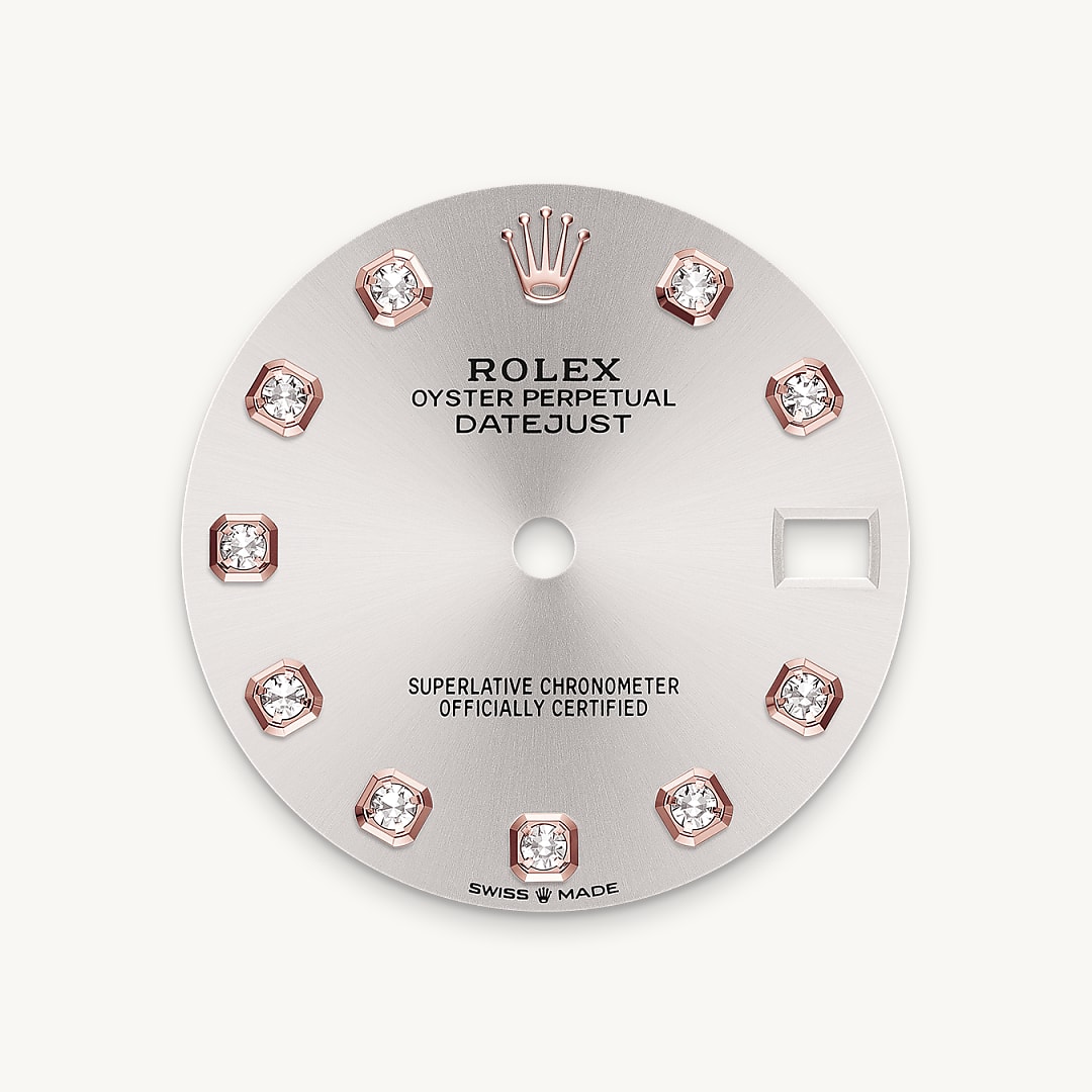 Cadran argent&eacute;