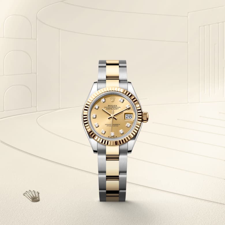 rolex Datejust en Rolesor jaune, M279173-0012 - Maison Birks