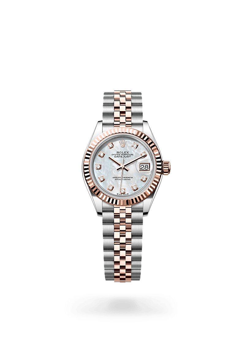 rolex Lady-Datejust in Everose Rolesor, M279171-0013 - Maison Birks