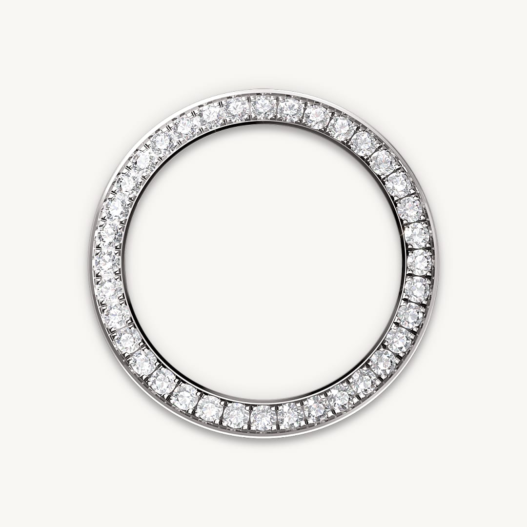 Diamond-set bezel
