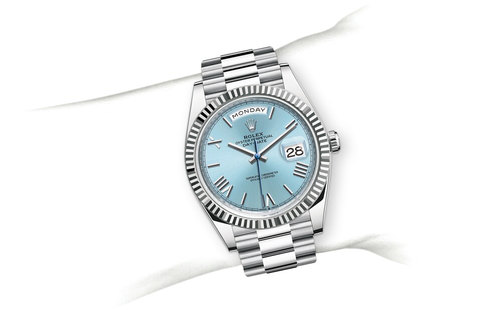 Rolex Day Date in Platinum m228236 0012 Maison Birks