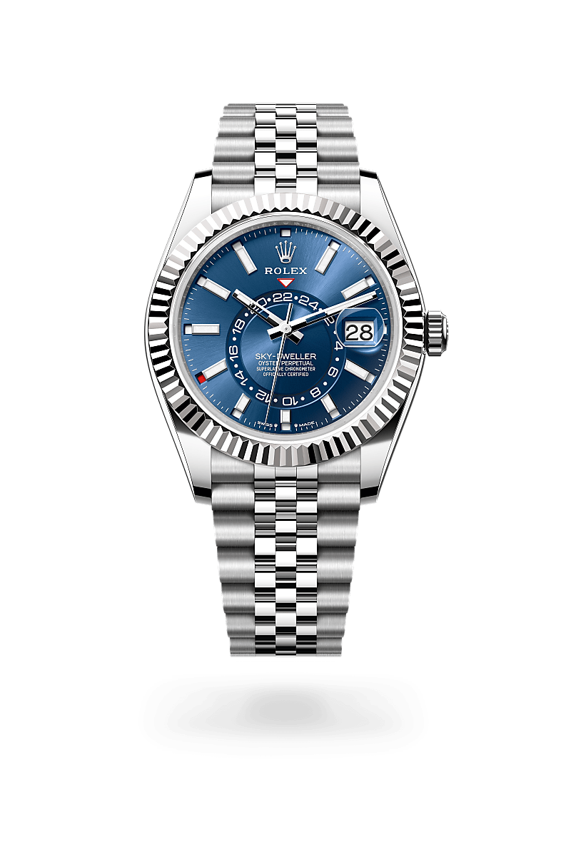 rolex Sky-Dweller en Rolesor gris, M336934-0006 - Maison Birks