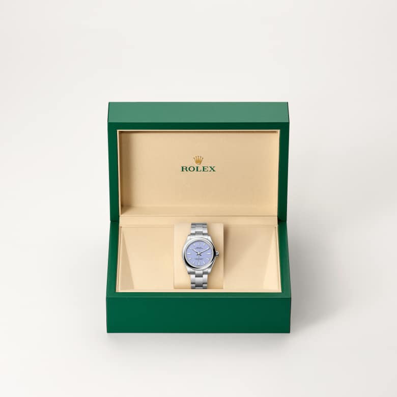 rolex Oyster Perpetual in Oystersteel, M277200-0014 - Maison Birks