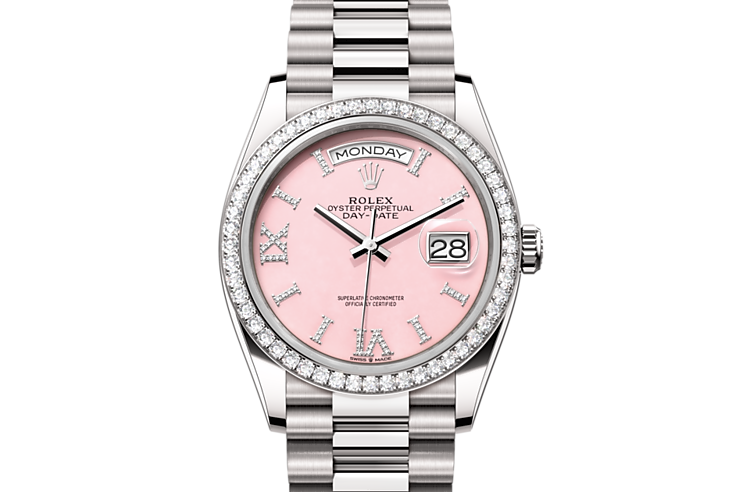 Rolex hotsell pink watches