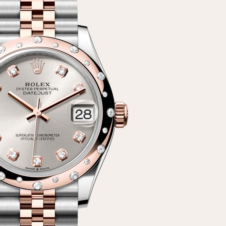 rolex Datejust 31 en Rolesor Everose, M126283RBR-0016 - Maison Birks