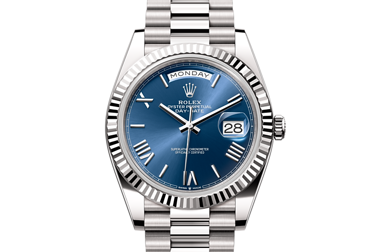 Light best sale blue rolex