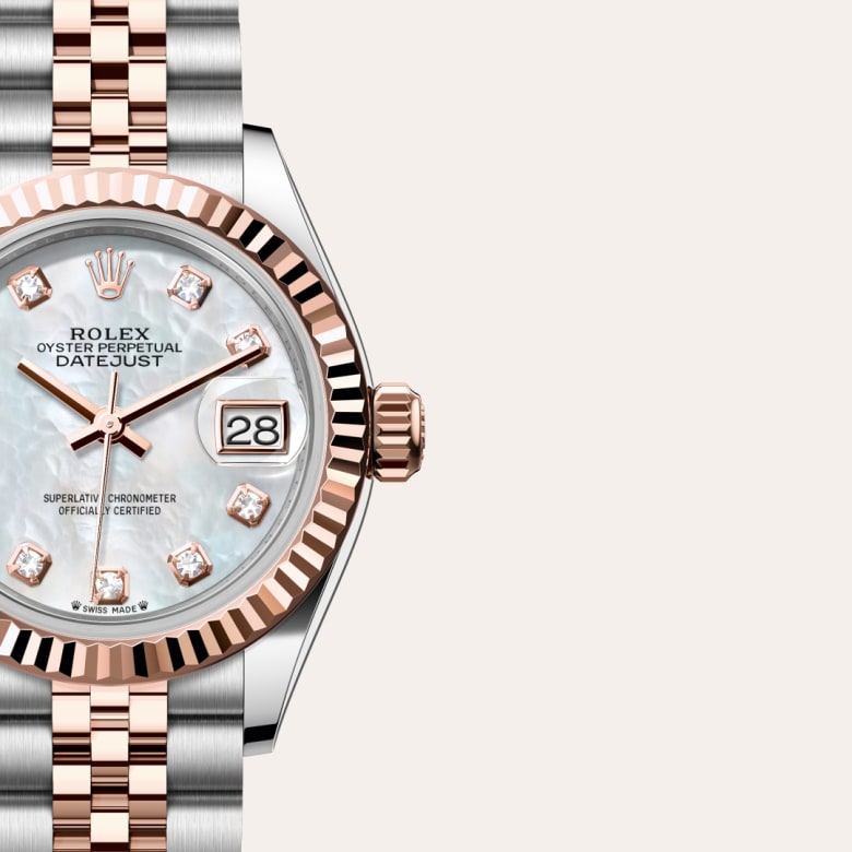 rolex Lady-Datejust in Everose Rolesor, M279171-0013 - Maison Birks