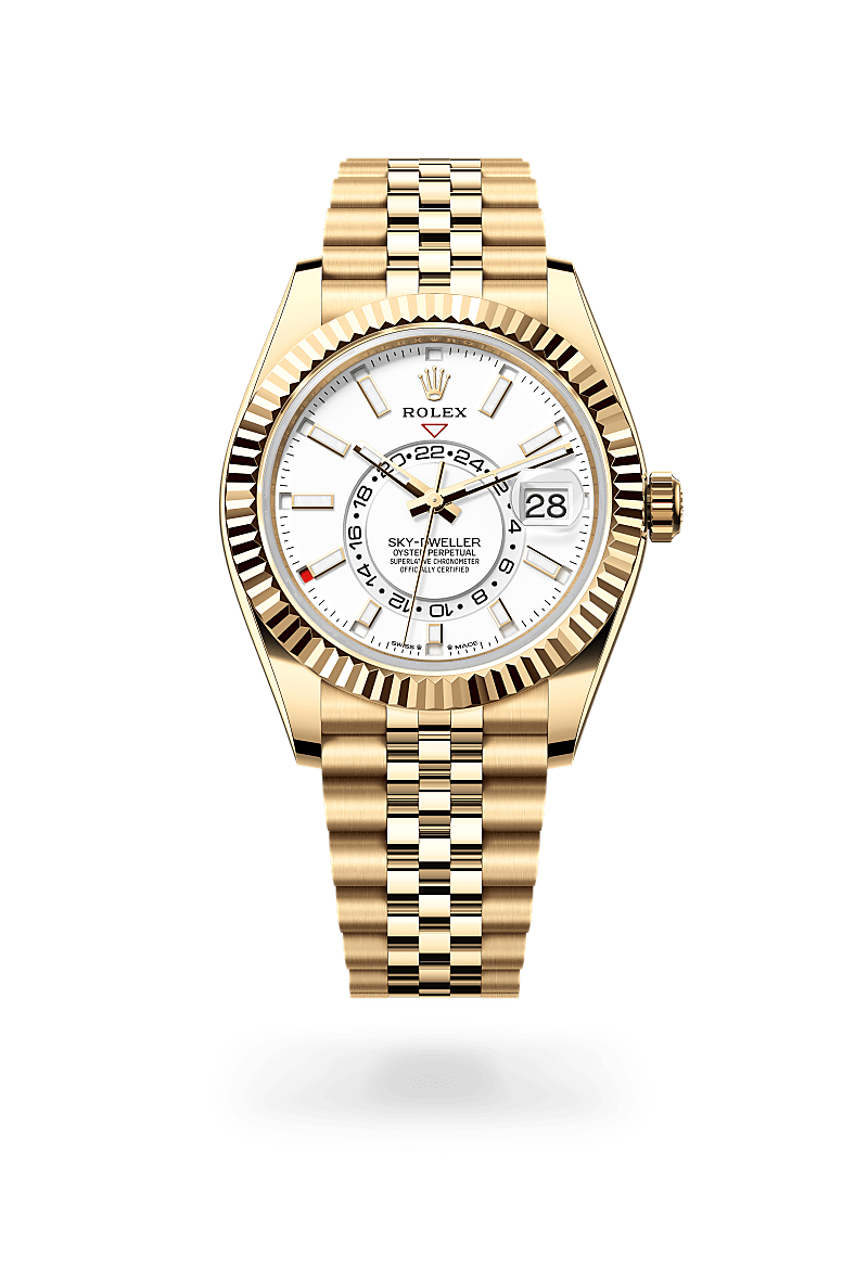 rolex Sky-Dweller en Or jaune 18&nbsp;ct, M336938-0006 - Maison Birks