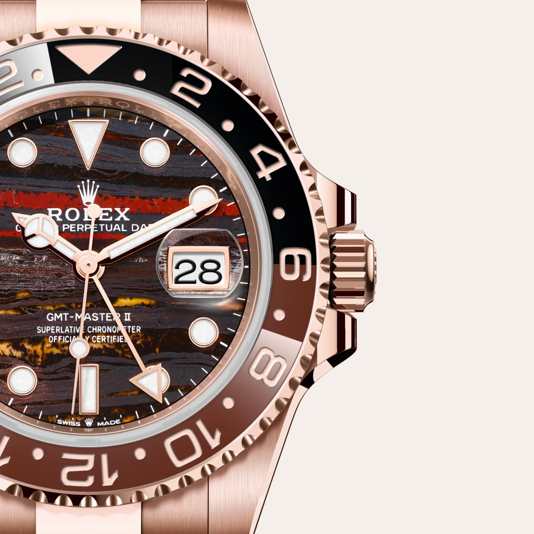 Rolex GMT-Master II in 18 ct Everose gold, M126715CHNR-0002 | Maison Birks