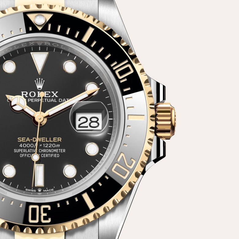 rolex Sea-Dweller en Rolesor jaune, M126603-0001 - Maison Birks