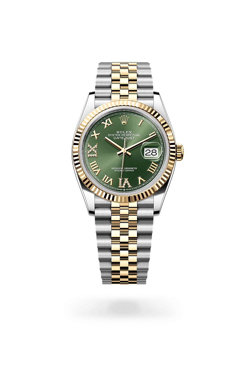 rolex Datejust en Rolesor jaune, M126233-0025 - Maison Birks