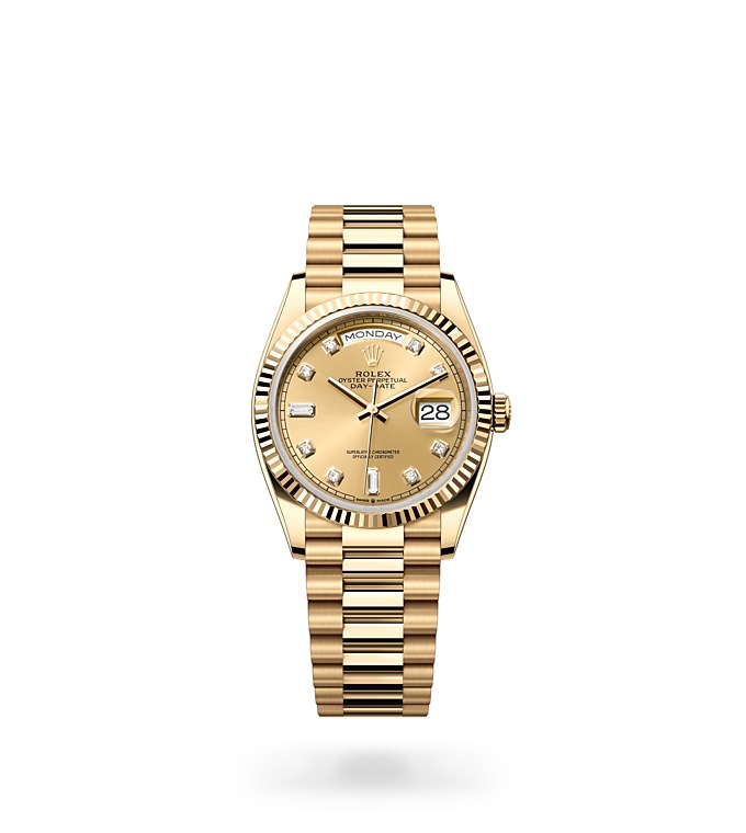 A hotsell gold rolex