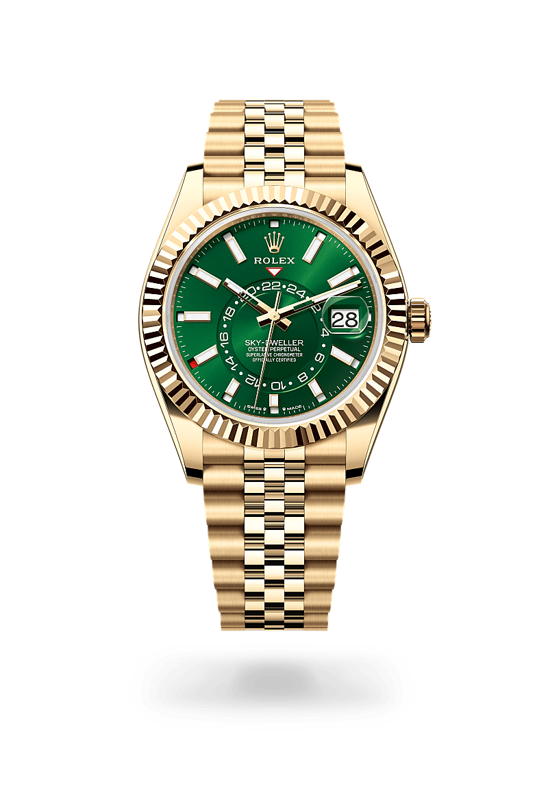 rolex Sky-Dweller en Or jaune 18&nbsp;ct, M336938-0008 - Maison Birks