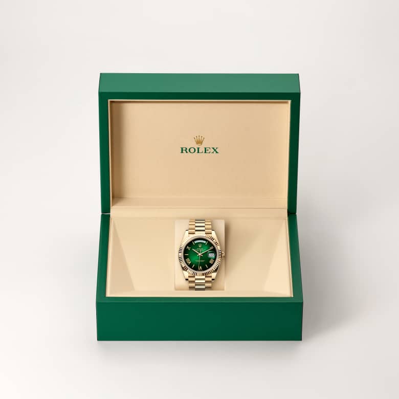 rolex Day-Date in 18 ct yellow gold, M228238-0069 - Maison Birks