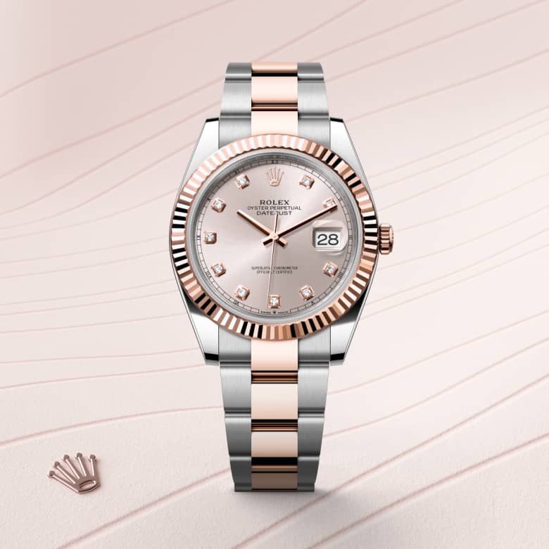 rolex Datejust en Rolesor Everose, M126331-0007 - Maison Birks