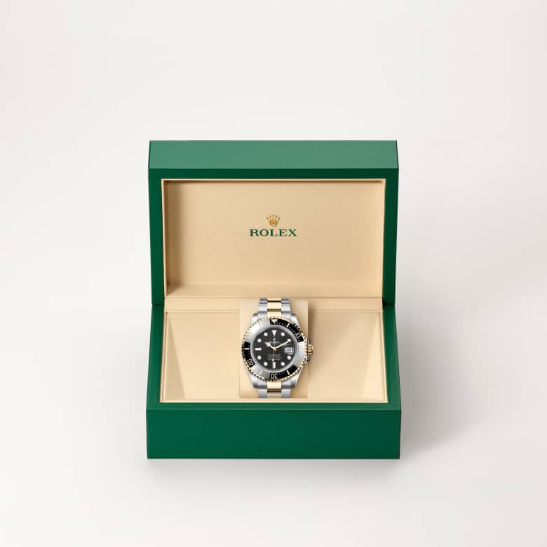 rolex Sea-Dweller in Yellow Rolesor, M126603-0001 - Maison Birks