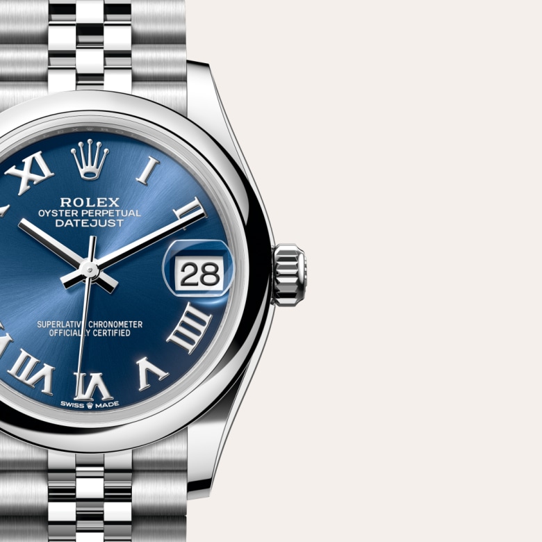 rolex Datejust en Rolesor gris, M278240-0018 - Maison Birks