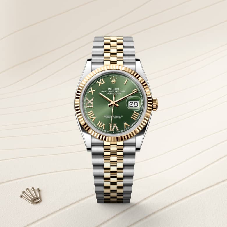 rolex Datejust en Rolesor jaune, M126233-0025 - Maison Birks