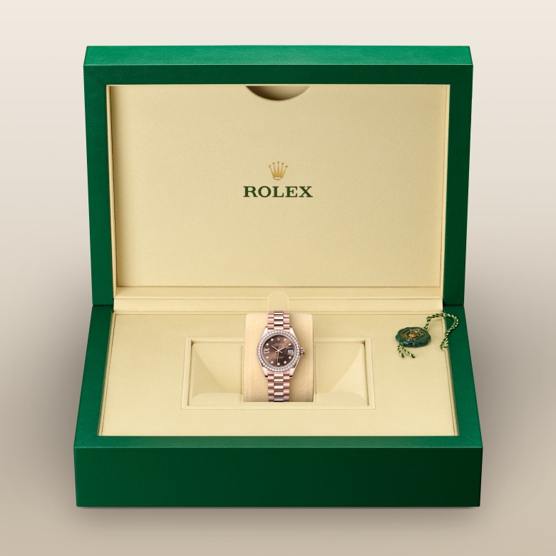 rolex Datejust en Or Everose 18 ct, M279135RBR-0001 - Maison Birks