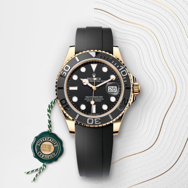 rolex Yacht-Master en Or jaune 18 ct, M226658-0001 - Maison Birks