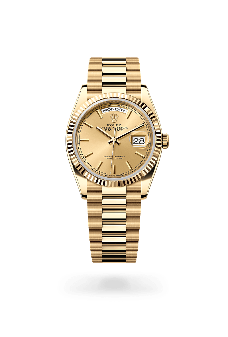 rolex Day-Date en Or jaune 18 ct, M128238-0045 - Maison Birks