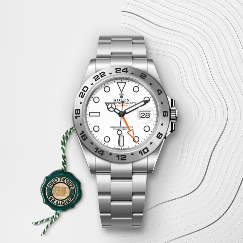 rolex Explorer en acier Oystersteel, M226570-0001 - Maison Birks