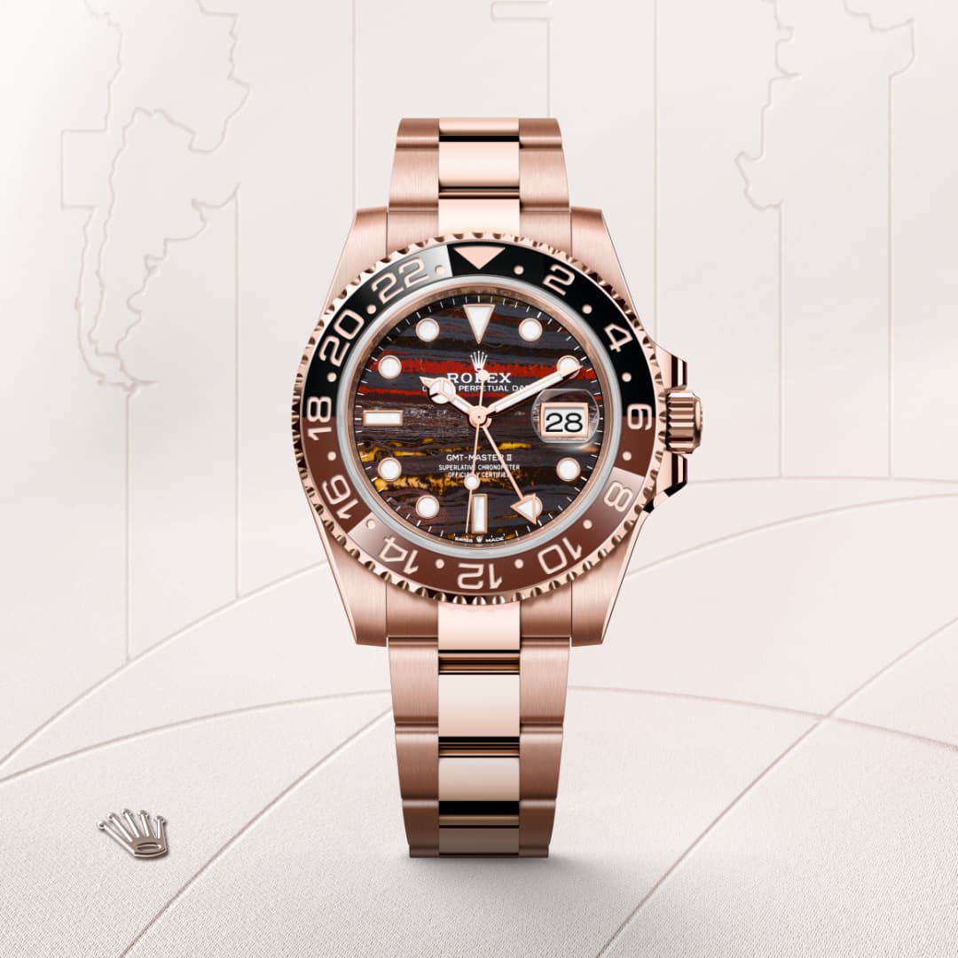 Rolex GMT-Master II in 18 ct Everose gold, M126715CHNR-0002 | Maison Birks