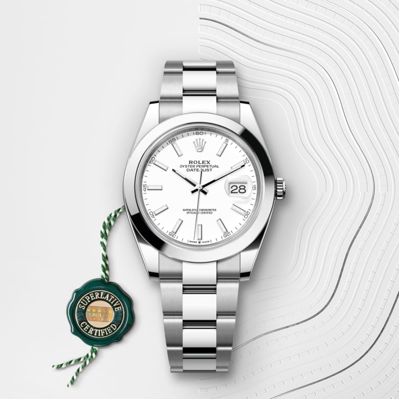 rolex Datejust en acier Oystersteel, M126300-0005 - Maison Birks
