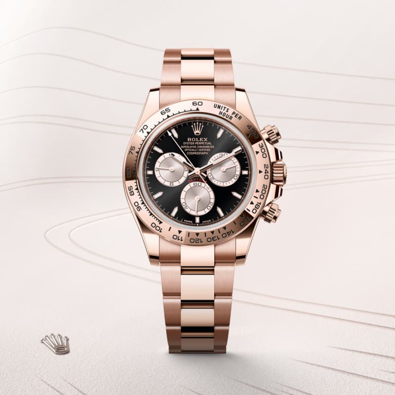 rolex Cosmograph Daytona in 18 ct Everose gold, M126505-0001 - Maison Birks
