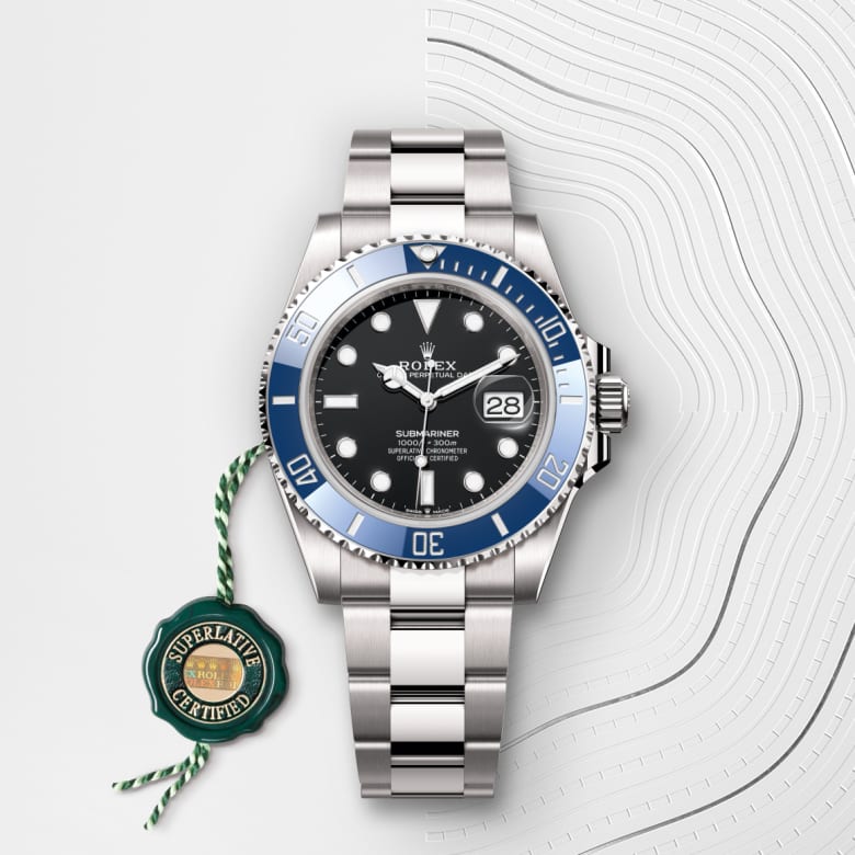 Rolex Submariner en Or gris 18 ct, M126619LB-0003 - Maison Birks