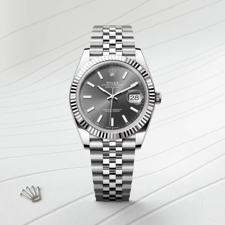 rolex Datejust en Rolesor gris, M126334-0014 - Maison Birks