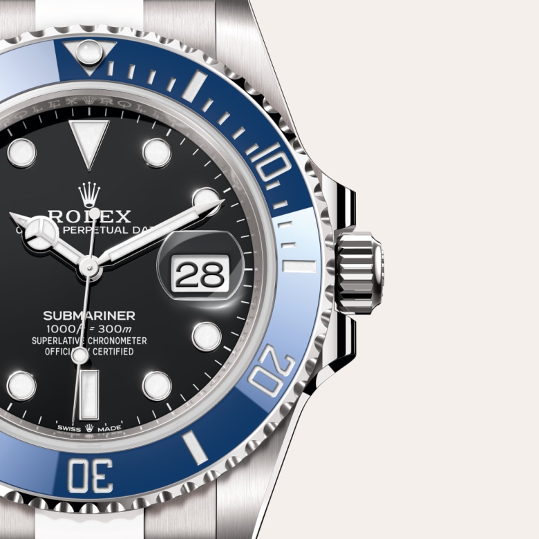 Rolex Submariner en Or gris 18 ct, M126619LB-0003 - Maison Birks