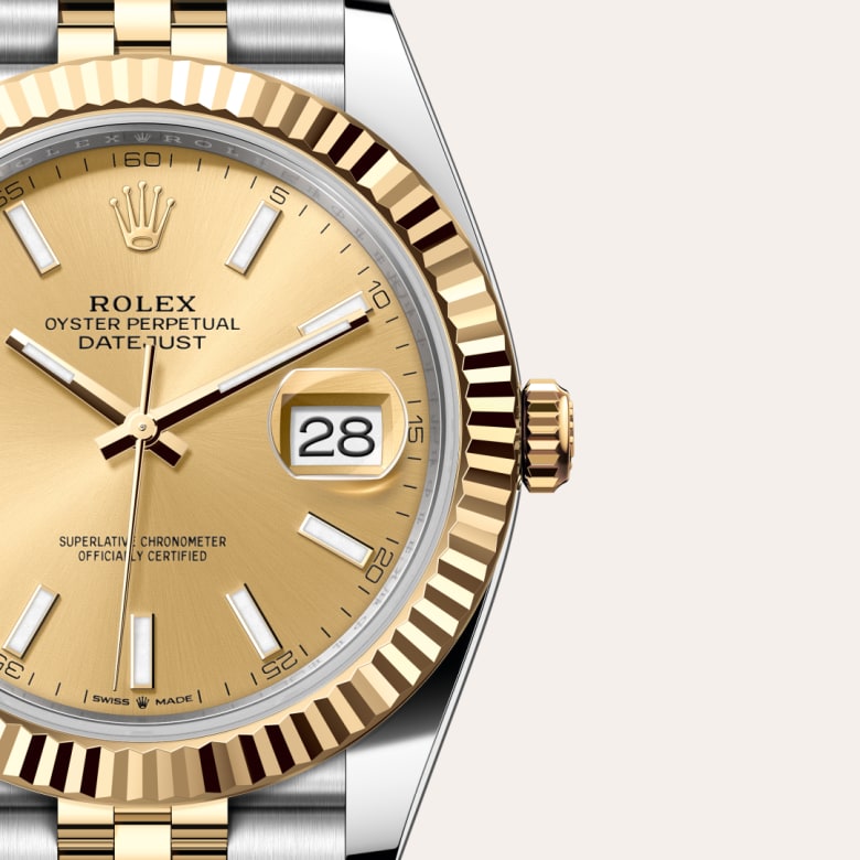rolex Datejust en Rolesor jaune, M126333-0010 - Maison Birks