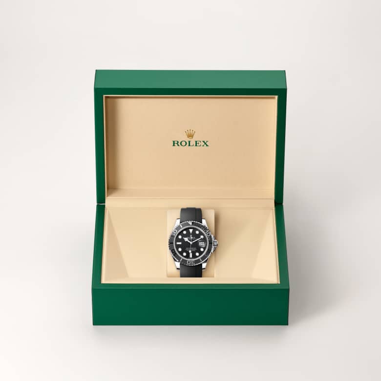 Rolex Yacht-Master 42 in 18 ct white gold, M226659-0002 - Maison Birks