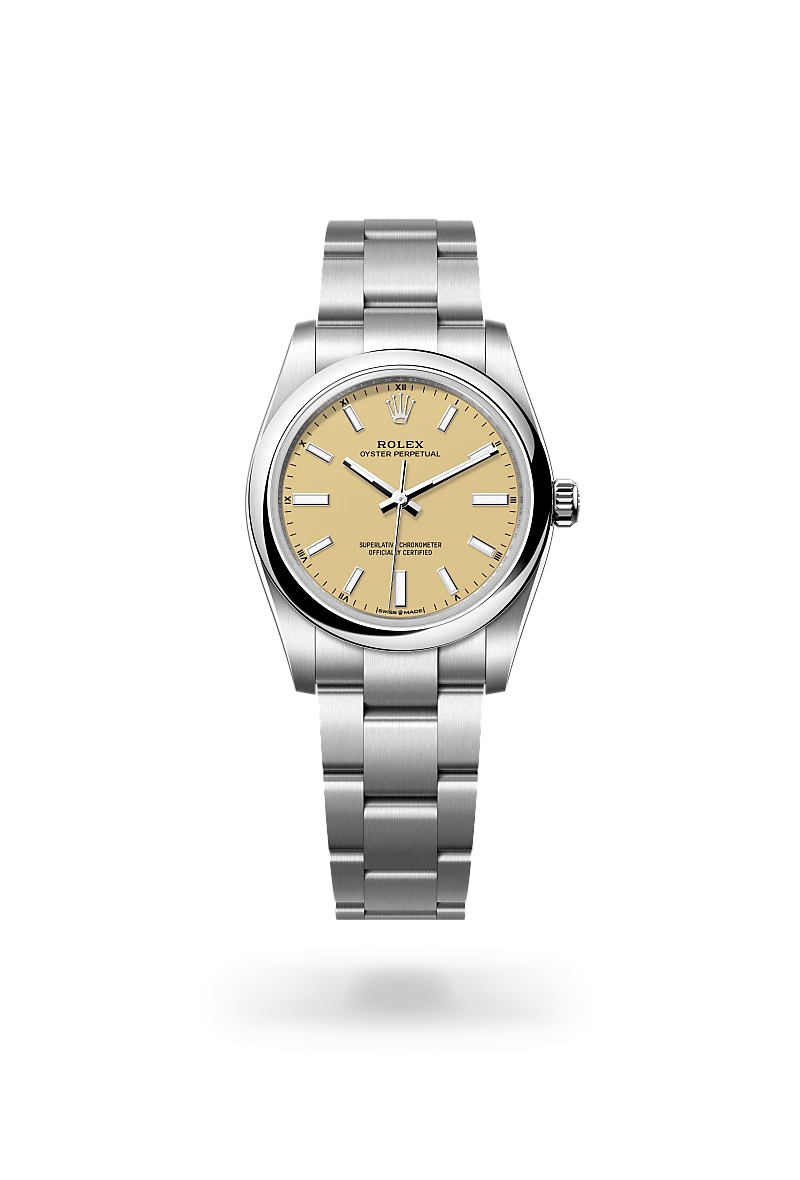 rolex Oyster Perpetual en acier Oystersteel, M124200-0007 - Maison Birks