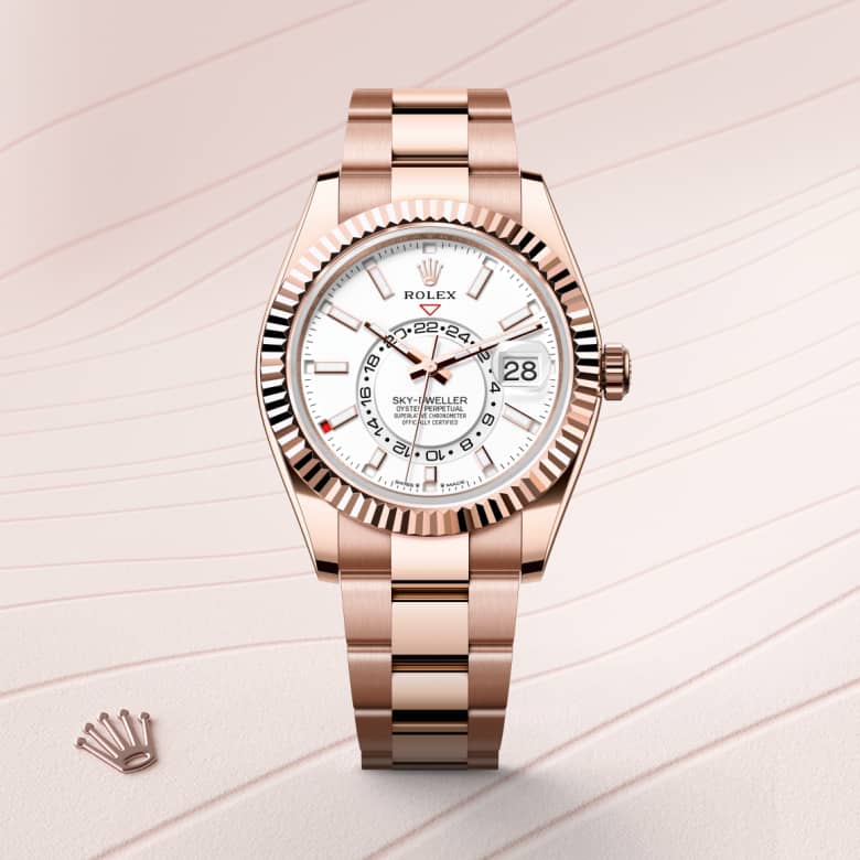 rolex Sky-Dweller en Or Everose 18&nbsp;ct, M336935-0003 - Maison Birks