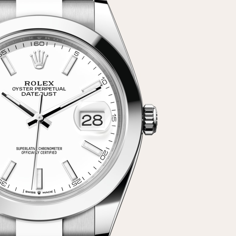 rolex Datejust en acier Oystersteel, M126300-0005 - Maison Birks