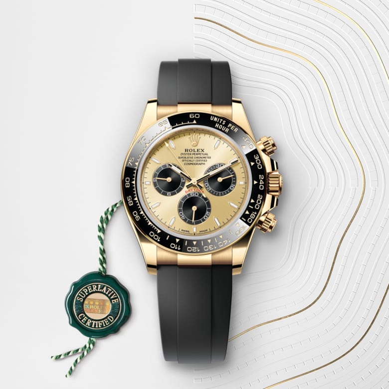 rolex Cosmograph Daytona in 18 ct yellow gold, M126518LN-0012 &ndash; Maison Birks