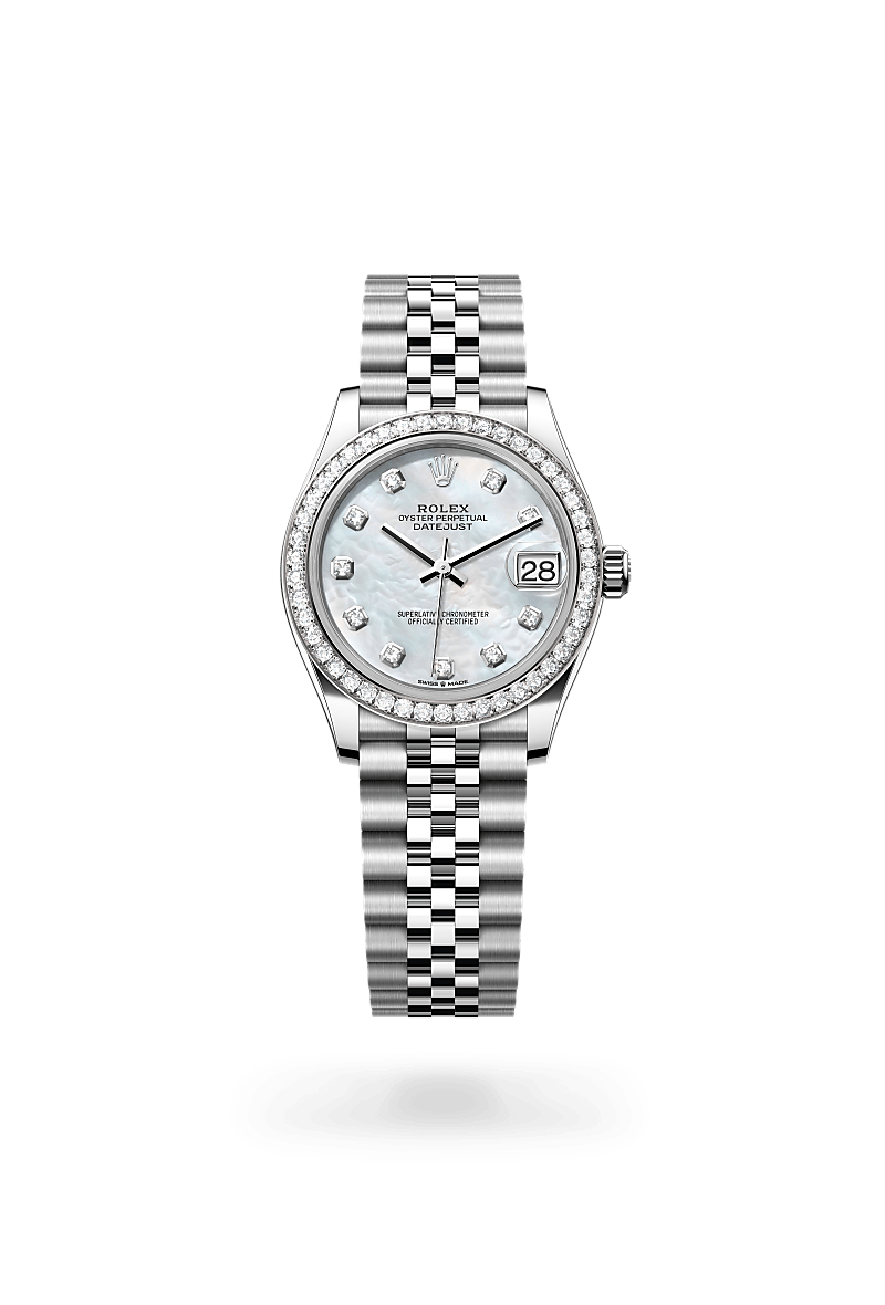 rolex Datejust en Rolesor gris, M278384RBR-0008 - Maison Birks