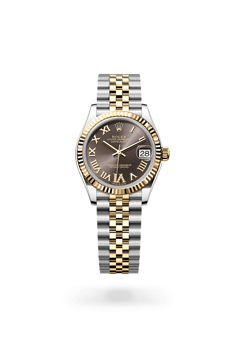 rolex Datejust en Rolesor jaune, M278273-0018 - Maison Birks