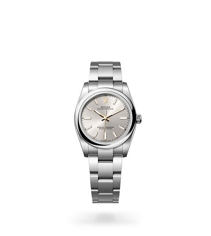 Rolex Oyster Perpetual in Oystersteel m124200 0001 Maison Birks