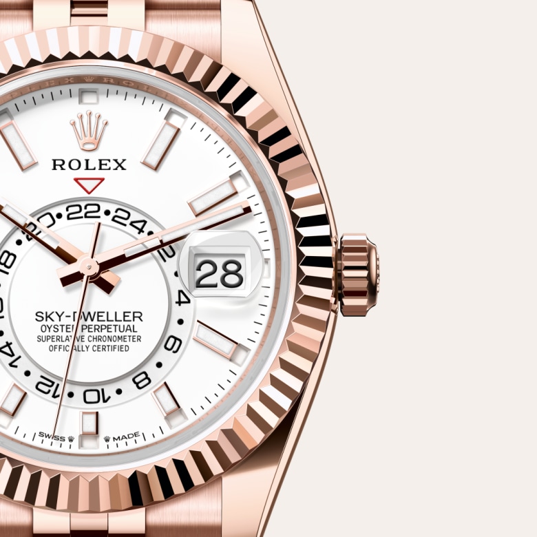 rolex Sky-Dweller en Or Everose 18&nbsp;ct, M336935-0007 - Maison Birks